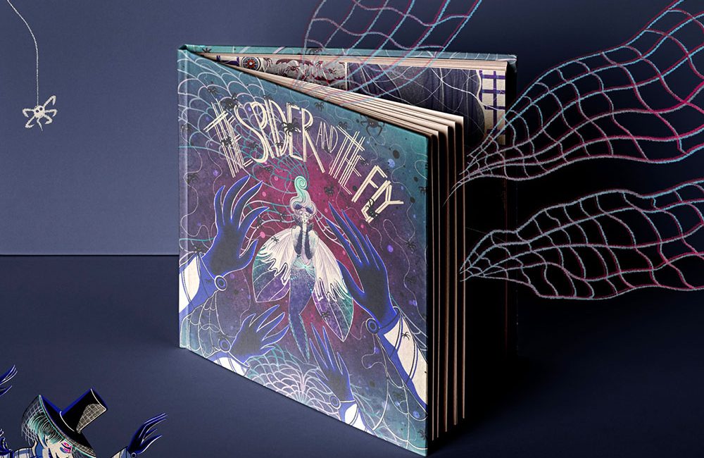 Thumb for web the Spider and the Fly Halloween poem for kids book cover