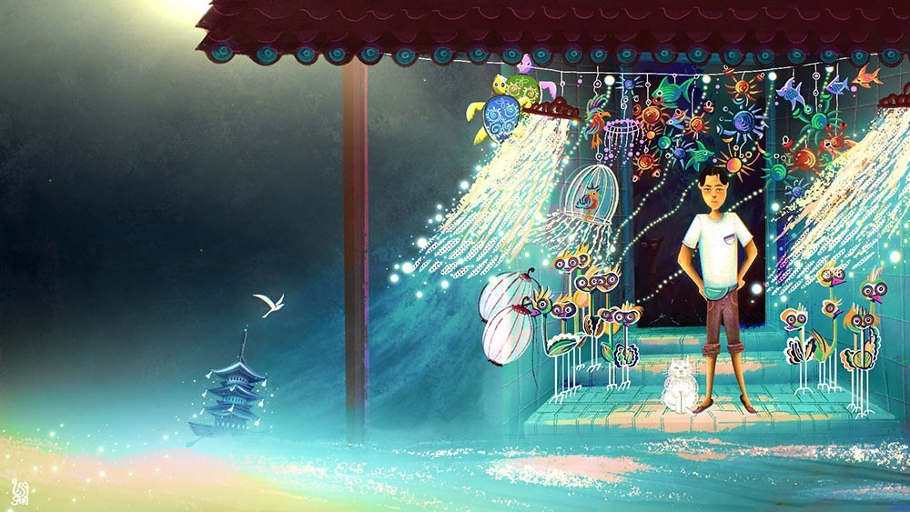 thumbnail image for web rainy day fairytale of a mystery pagoda ship
